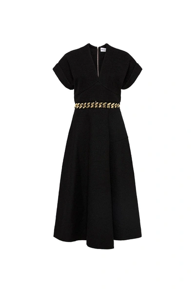 Rebecca Vallance Carine Midi Dress Black | ModeSens