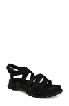 Zigi Artisan Malu Platform Sandal In Black Leather