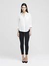 L Agence Ryan Blouse In Ivory