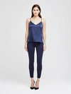 L Agence Jane Camisole Tank In Navy