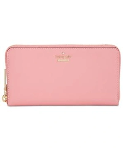 Kate Spade New York Cameron Street Lacey Wallet In Pink Majolica