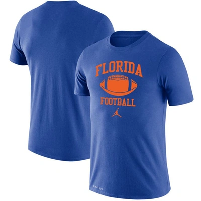 Jordan Brand Royal Florida Gators Big & Tall Legend Retro Football Performance T-shirt
