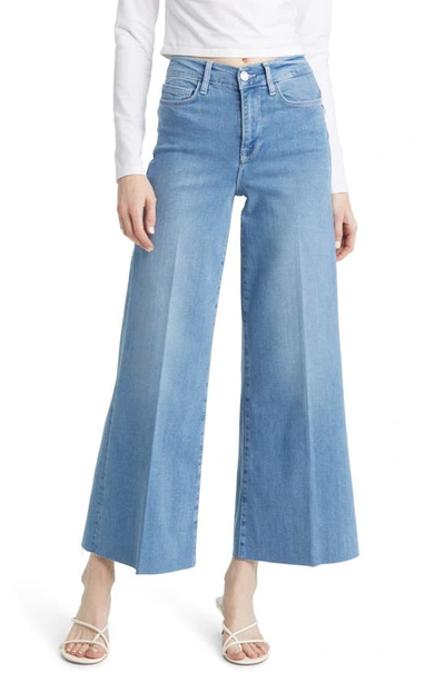 Frame Le Palazzo High Waist Crop Wide Leg Jeans In Danbury