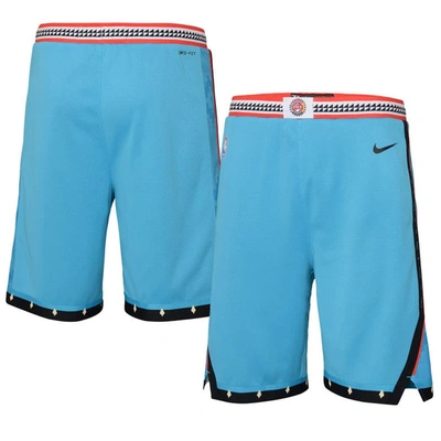 Jordan Brand Kids' Youth  Turquoise Phoenix Suns 2022/23 City Edition Swingman Shorts