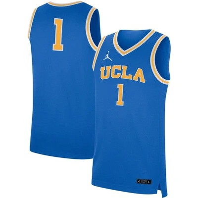 Jordan Brand #1 Blue Ucla Bruins Replica Basketball Jersey