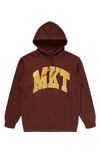 Market Mkt Arc Graphic Hoodie In Acorn