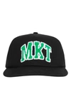 Market Mkt Arc Baseball Cap In Black