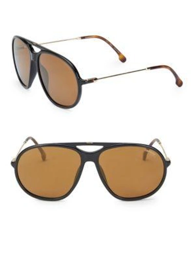 Carrera Aviator Sunglasses In Black