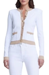 L'agence Leon Cardigan In White