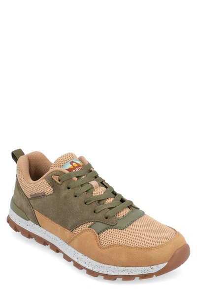 Territory Boots Uintah Casual Knit Hiking Sneaker In Brown