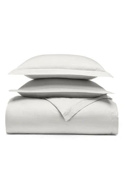 Boll & Branch Signature Hemmed Duvet Set In Mist