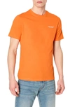 Armani Exchange Small Logo Graphic T-shirt In Flame