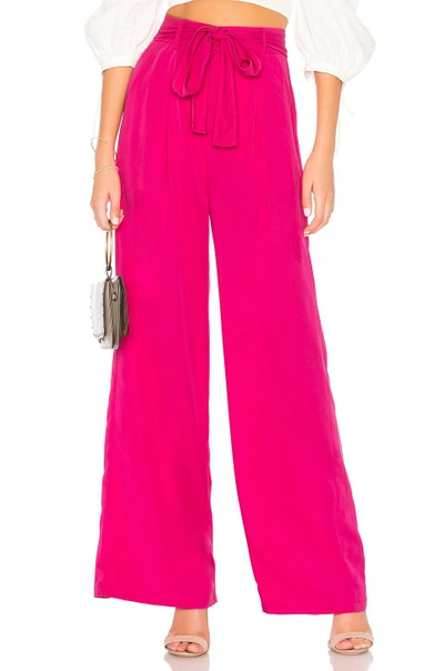 Line & Dot Cherie Pant In Fuchsia