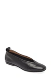 Wonders Ballet Flat In Sauvage Black