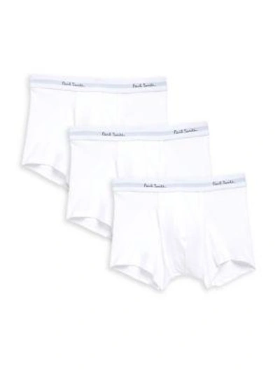 Paul Smith 3-piece Basic Boxer Brief Set In White