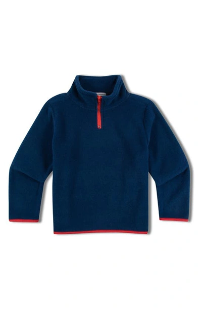 Threads 4 Thought Kids' Jasper Quarter Zip Sweatshirt In Night Sky