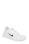 Nike Free Rn 2018 Running Shoe In White/ White/ Black