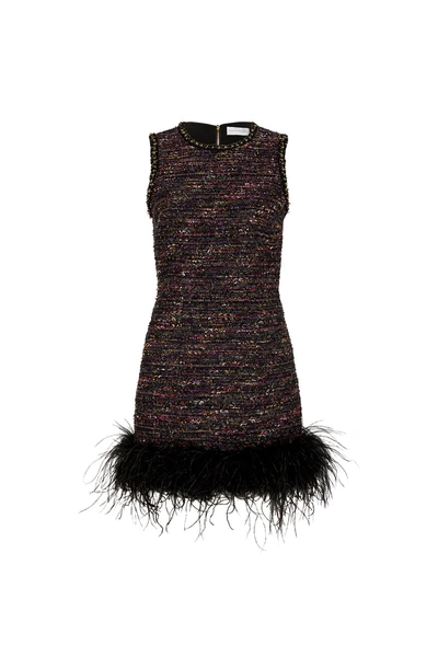 Rebecca Vallance -  Monet Mini Dress  - Size 16 In Black