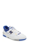 New Balance 550 Basketball Sneaker In White/ Infinity Blue