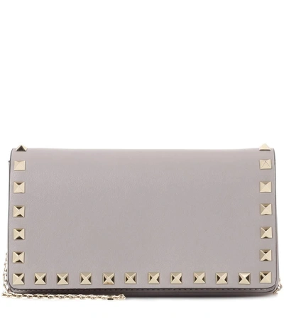 Valentino Garavani Garavani Rockstud Leather Clutch