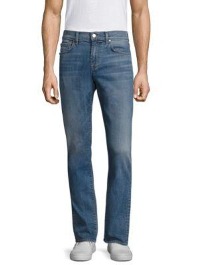 7 For All Mankind Unwound Straight Fit Jeans In Amalfi Coast