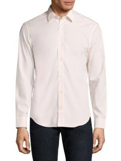 Burberry Cambridge Classic Shirt In Pale Pink