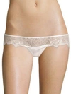 Les Coquines Delphine Thong In Blanc