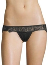 Les Coquines Delphine Thong In Noir