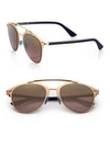 Dior Reflected 52mm Modified Pantos Sunglasses In Copper