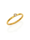 Gurhan Women's Delicacies Diamond & 24k Yellow Gold Skittle Stacking Ring
