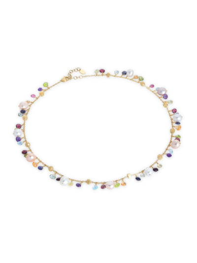 Marco Bicego Women's Paradise 18k Yellow Gold & Mixed-gemstone Short Necklace