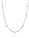 Roberto Coin Women's Diamond By The Inch 18k White Gold & Diamond 13-station Necklace/16"