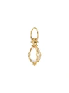 Temple St Clair Classic Rock Crystal, Diamond & 18k Yellow Gold Amulet