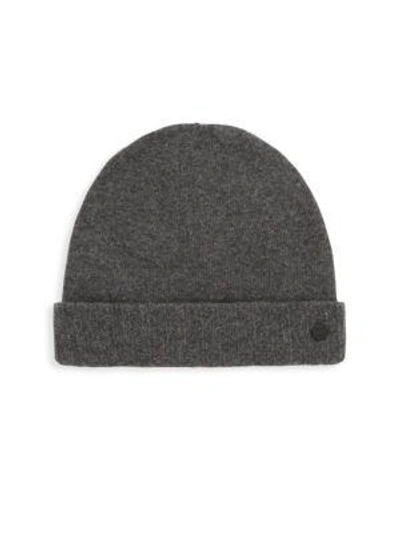 Bickley + Mitchell Knitted Beanie In Antra Mele