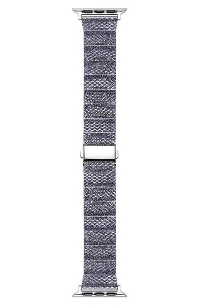 The Posh Tech 38mm Resin Link Apple Watch Band In Fishnet