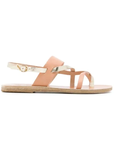 Ancient Greek Sandals For Peter Pilotto Alethea Leather Sandals In Natural