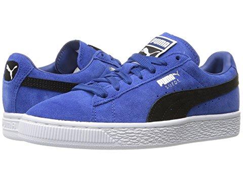 puma suede classic blue black