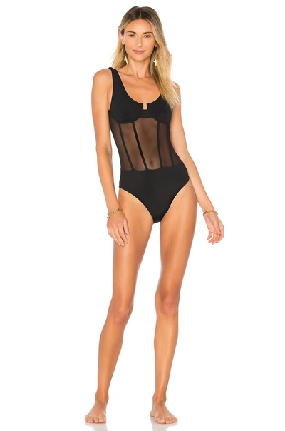 Beth Richards X Revolve Maddy One Piece In Black