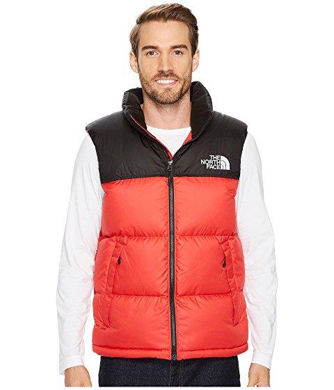 black red north face jacket