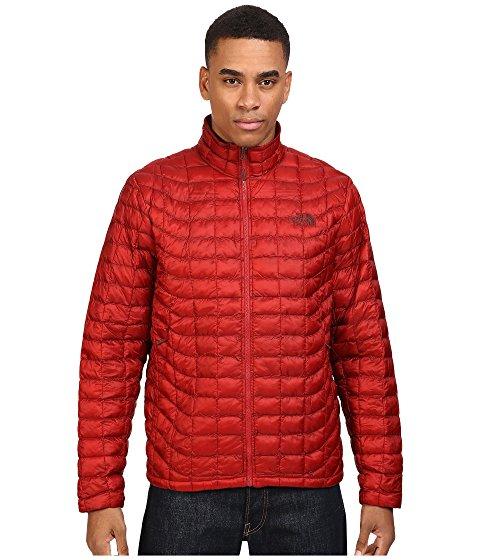 north face red thermoball jacket
