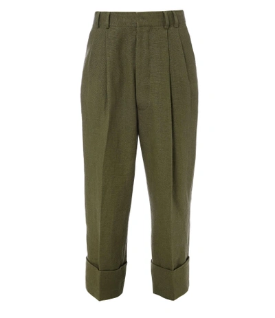 Vivienne Westwood Gable Trousers Olive Green