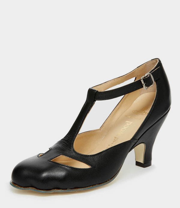 black vivienne shoes