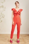 Keepsake Radar Jumpsuit In Pop Red