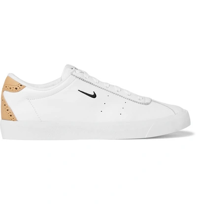Nike Match Classic Perforated Leather Sneakers | ModeSens