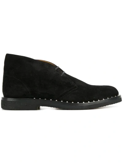 Valentino Garavani 'soul Rockstud' Desert-boots In Black