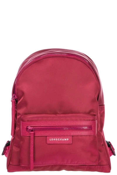 Longchamp Rucksack Damen Tasche Schulrucksack In Pink