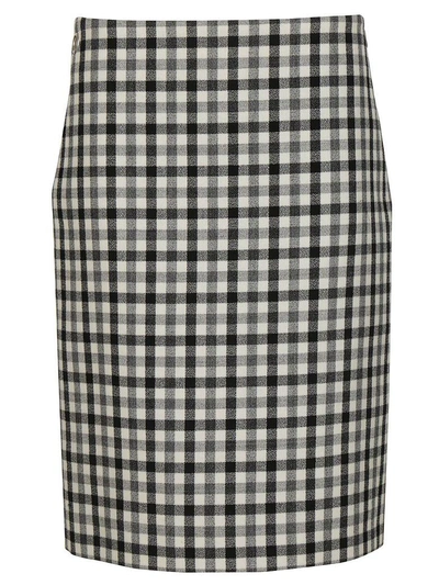 Balenciaga Checkered Skirt