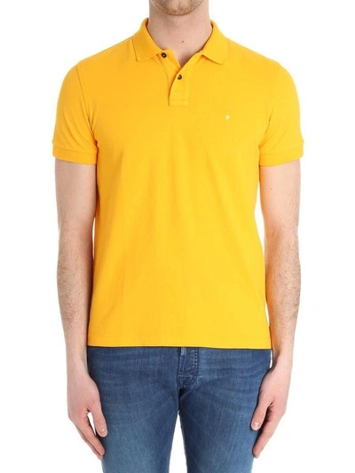 Luigi Borrelli Classic Polo Shirt In Yellow