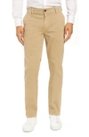Hugo Boss Stretch Chino Pants In Brown