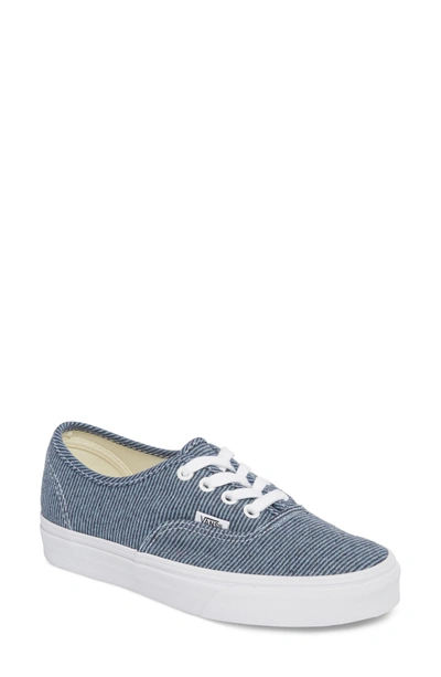 Vans 'authentic' Sneaker In Jersey Blue/ True White